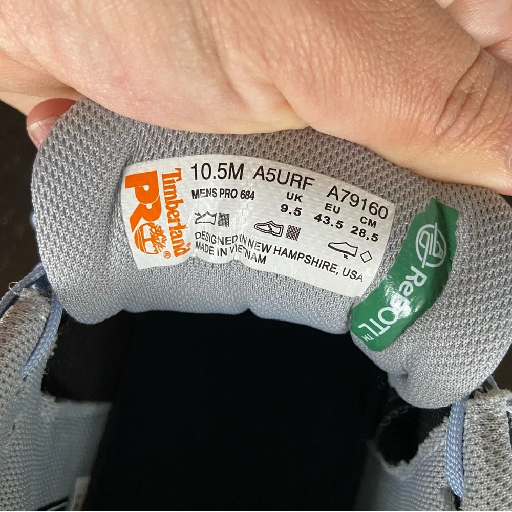 Timberland Pro Setra Composite Safety Toe Work Sneakers Men’s Size‎ 10.5M